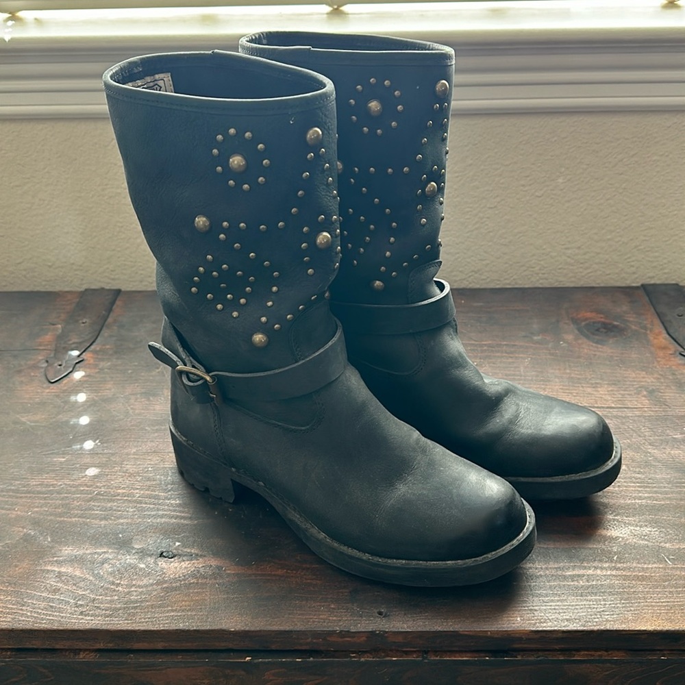 Ralph Lauren Denim & Supply ‘Chandler’ Biker Boots